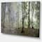 Designart - Green Morning in Forest Panorama - Landscape Canvas Art Print